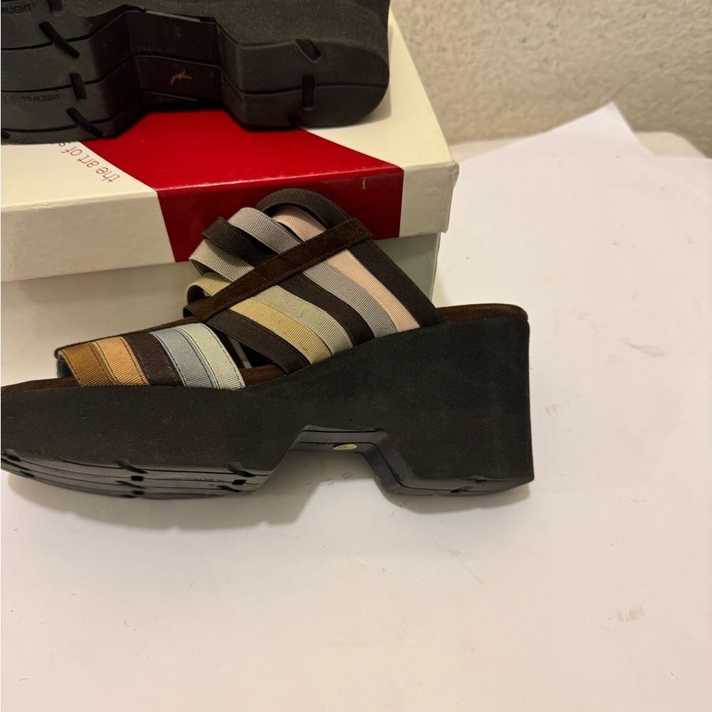 Thierry Rabotin Brown and Tan Sandals - Picture 7 of 9